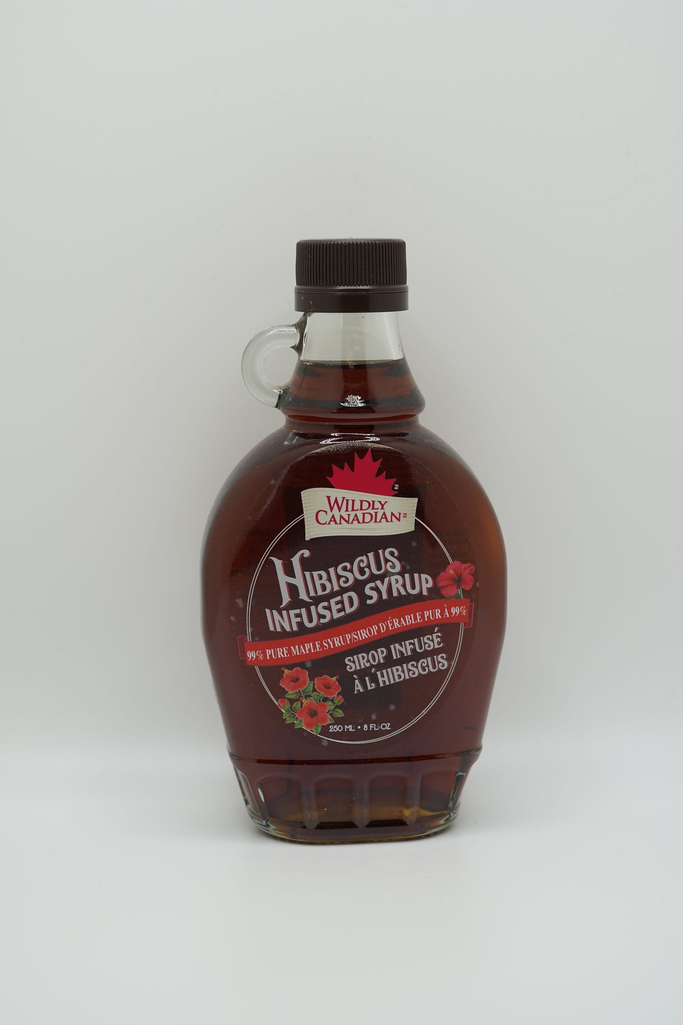 Pink Maple Syrup Hibiscus Infused Maple Syrup The Canadian Wild Rice Mercantile Ltd.