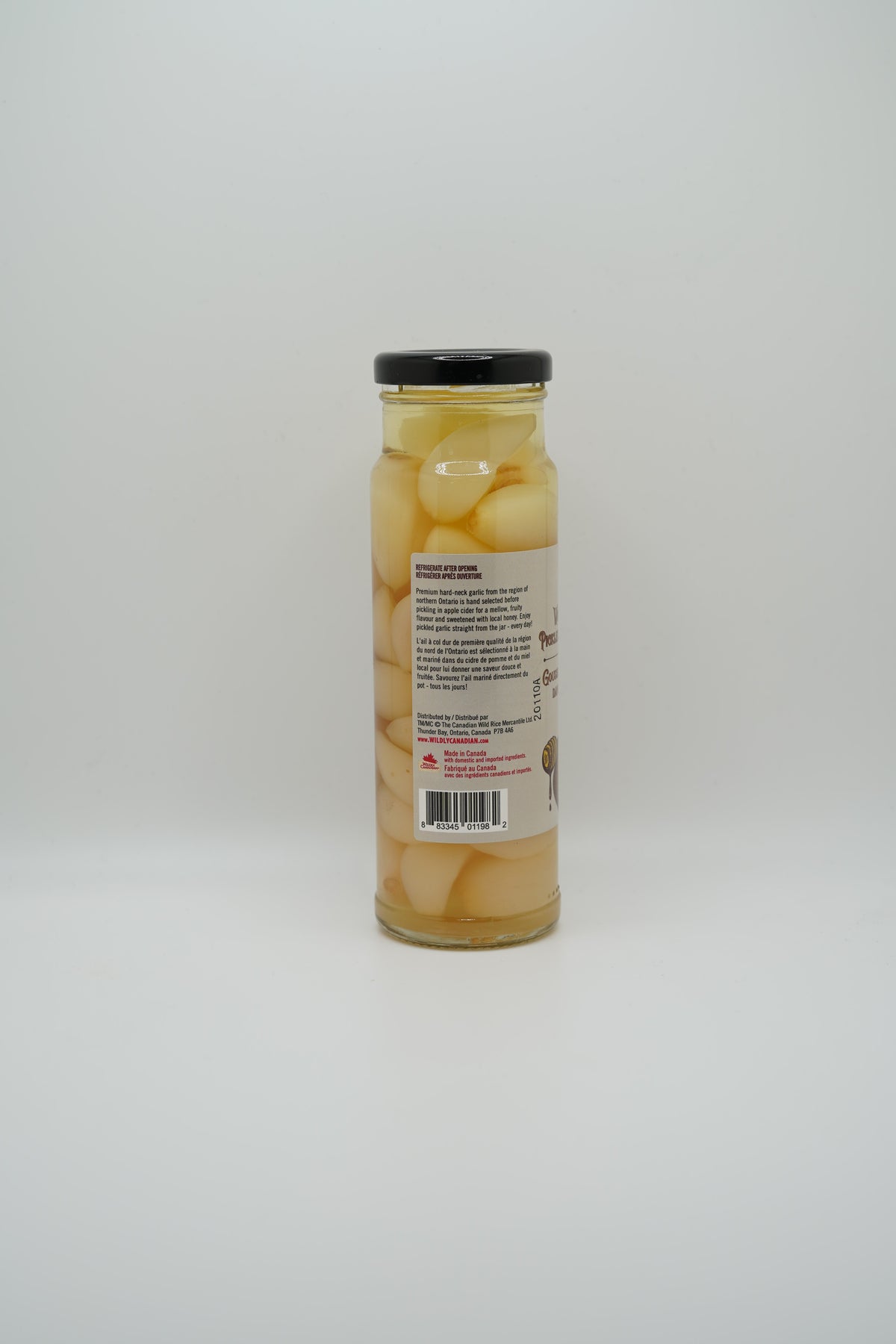 Winter Garlic Cloves Pickled in Apple Cider & Honey
