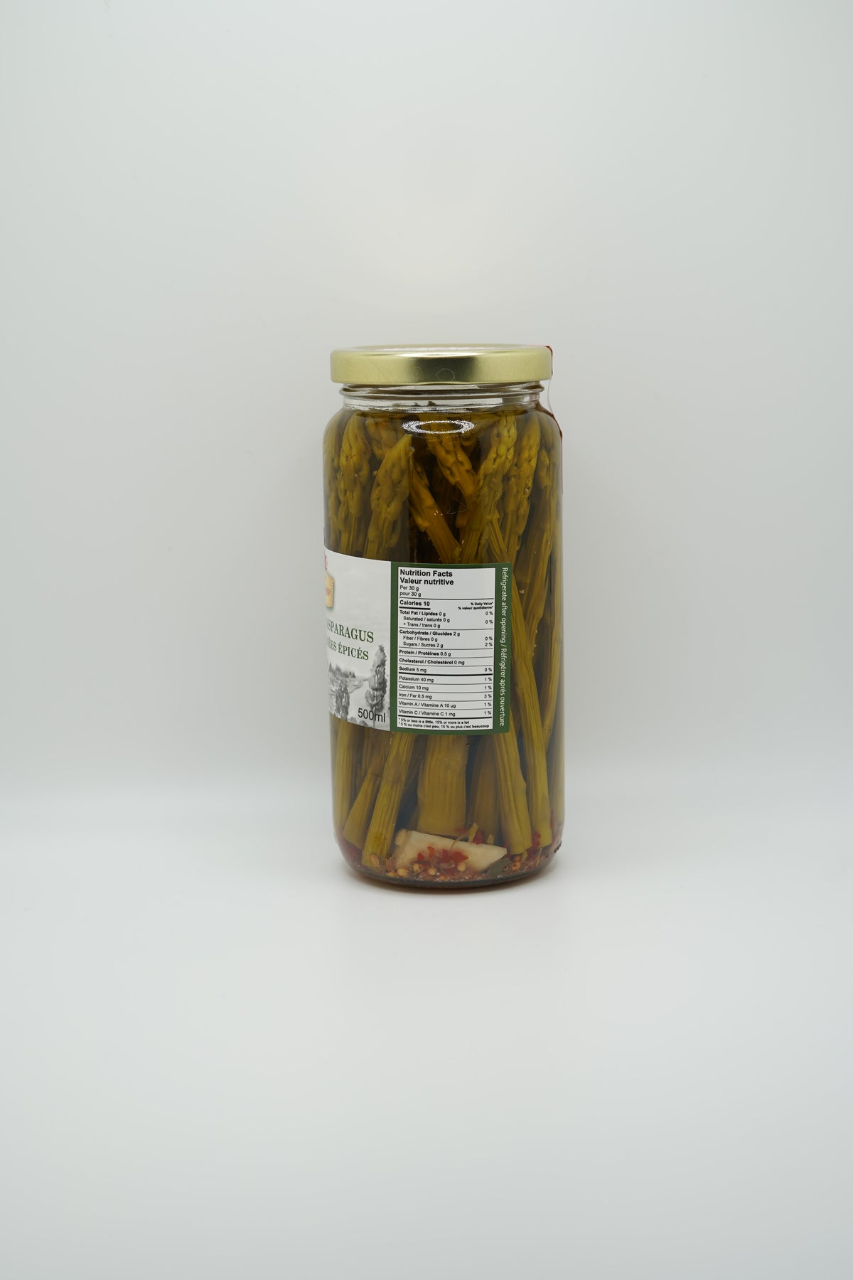 Hot Pickled Asparagus