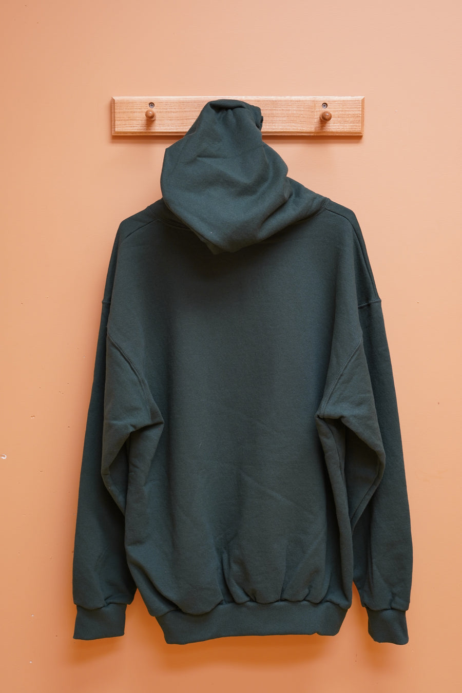 Forest Green Hoodie - Moose Design