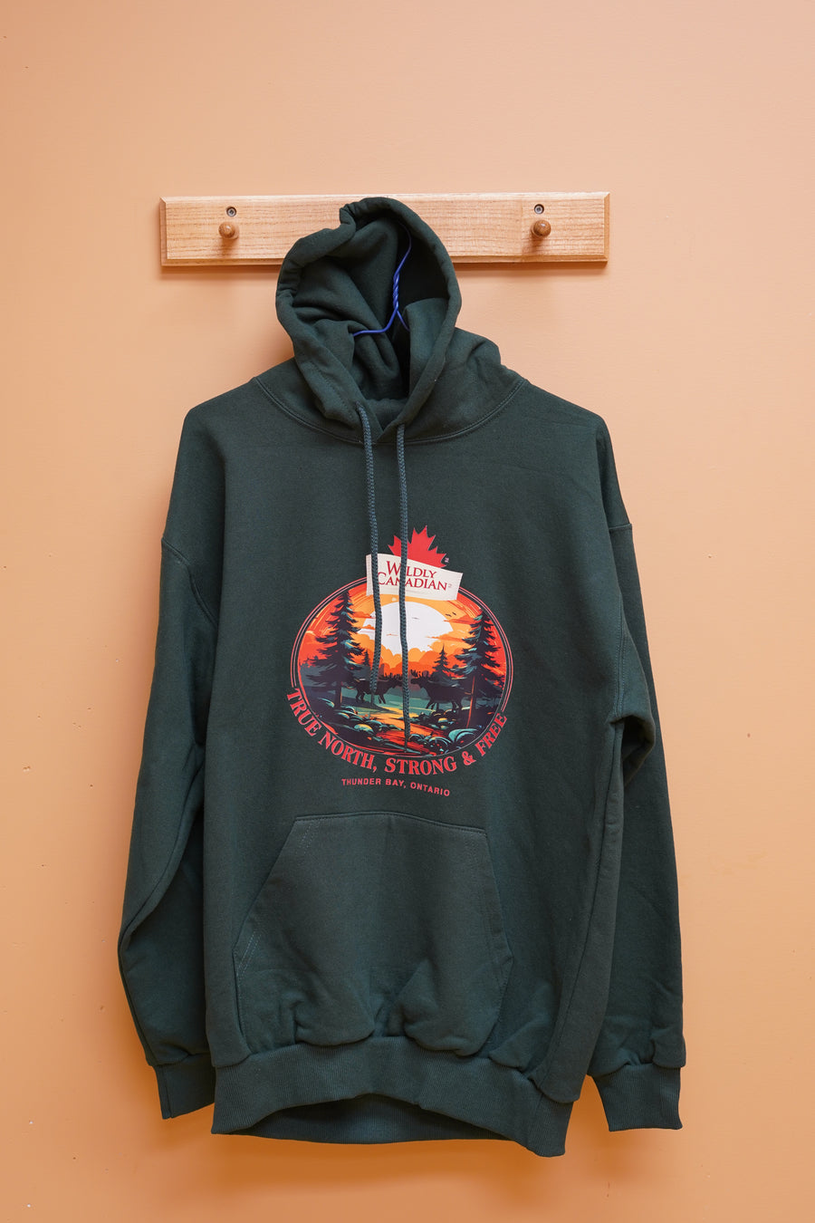 Forest Green Hoodie - Forest Design