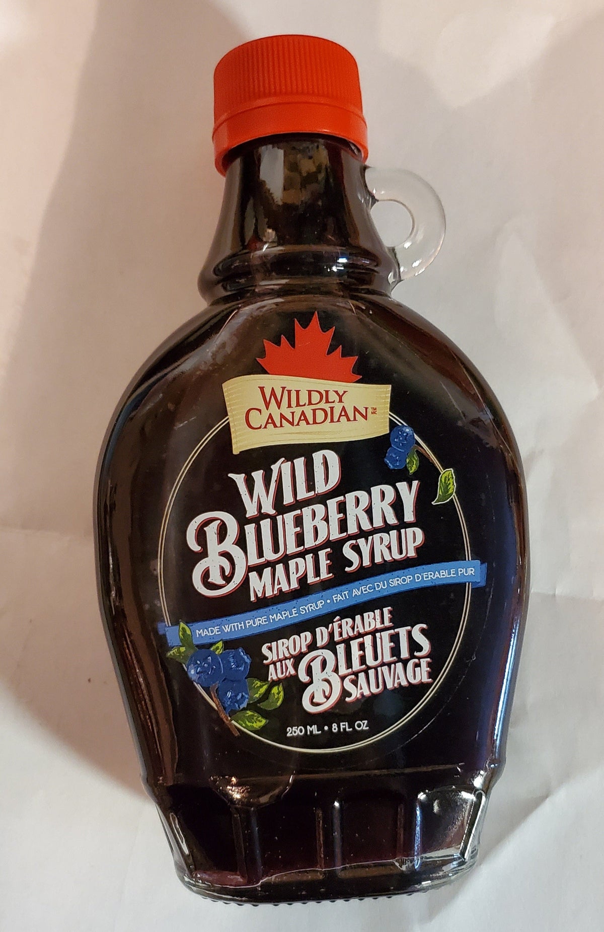 Wild Blueberry Maple Syrup (250ml)