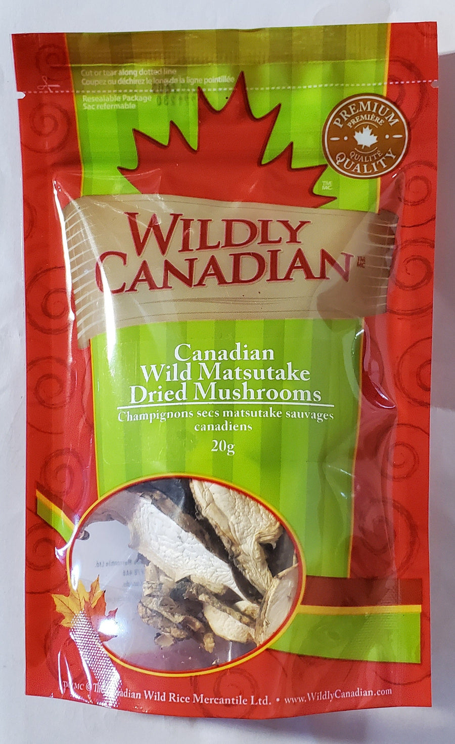 Canadian Wild Matsutake Dried Mushrooms