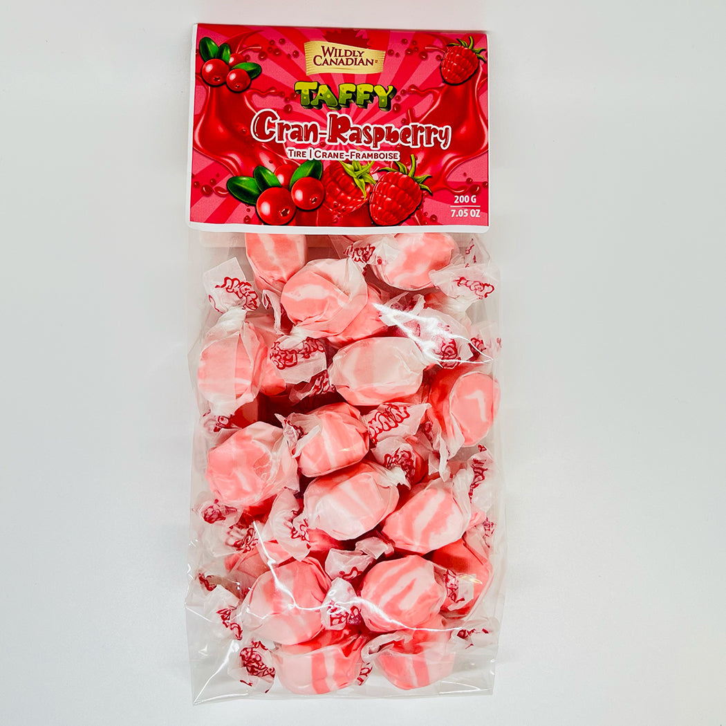 Cran-Raspberry Taffy