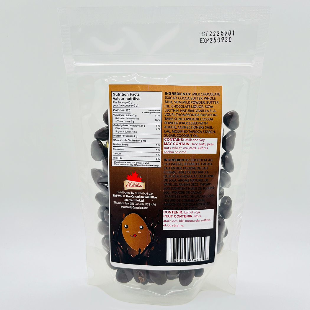 Okanagan Dark Chocolate Raisins