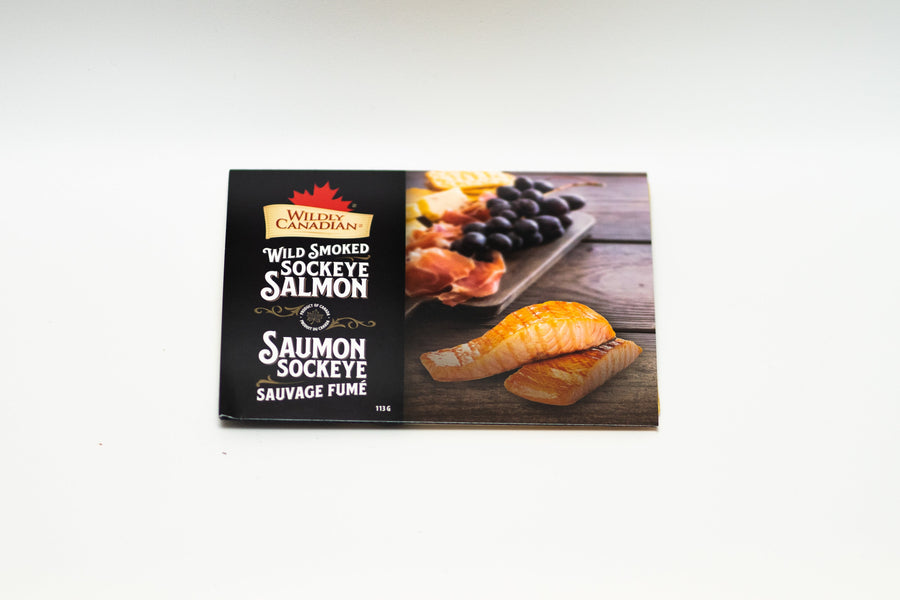 Wild Smoked Sockeye Salmon 113 g