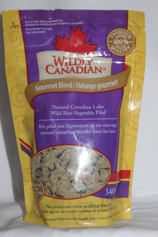 Canadian Natural Wild Rice Vegetable Pilaf - The Canadian Wild Rice Mercantile Ltd.