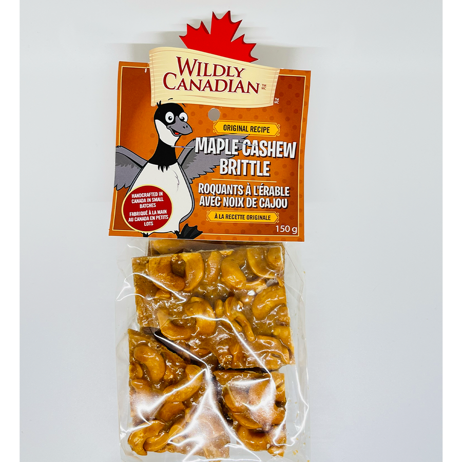 Maple Cashew Brittle