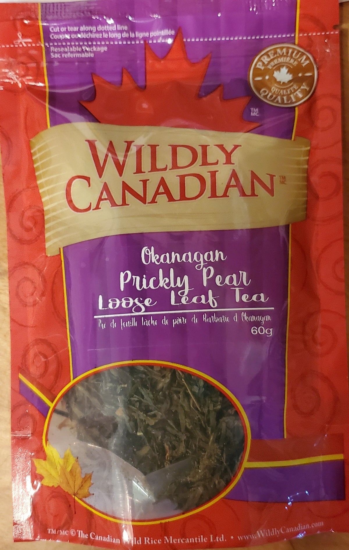 Okanagan Prickly Pear Loose Leaf Tea