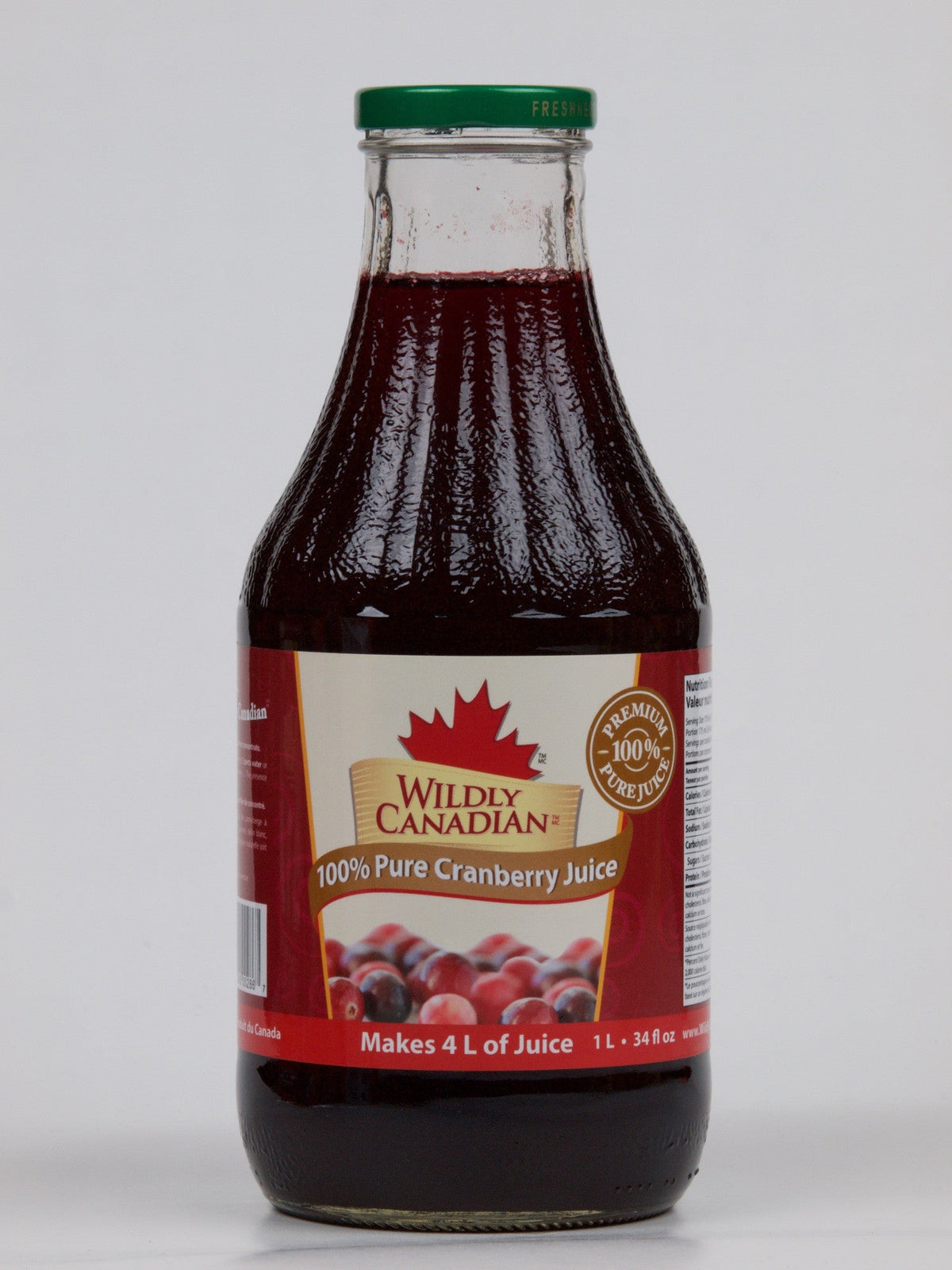 100% Pure Cranberry Juice (Makes 4L of Juice)