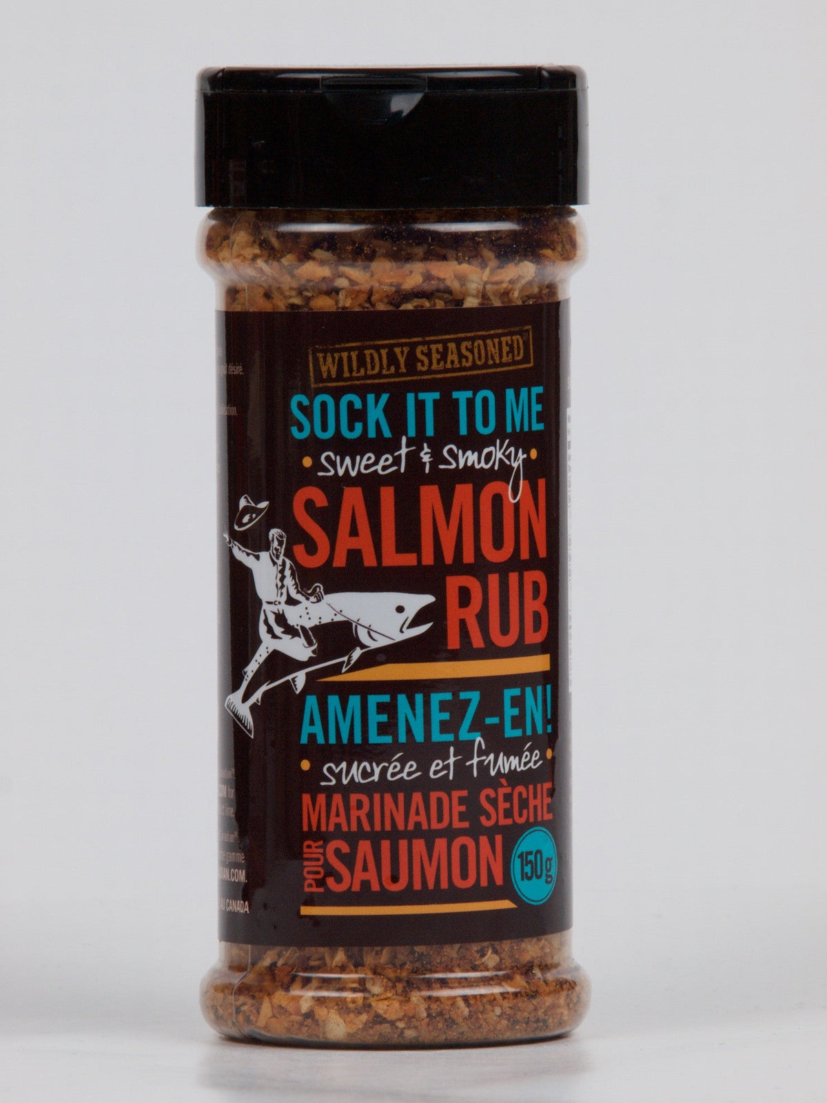 Wildly Seasoned Sock It To Me Sweet & Smoky Salmon Rub