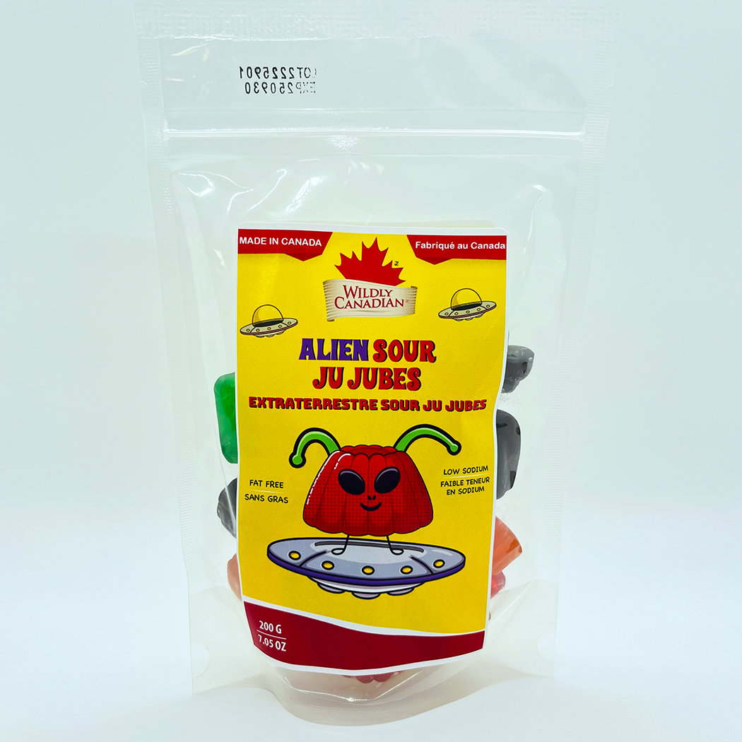 Alien Sour JuJubes gummy