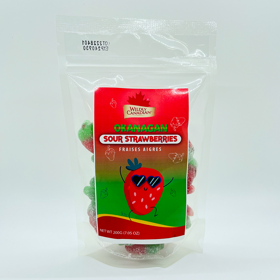 Sour Strawberries gummy