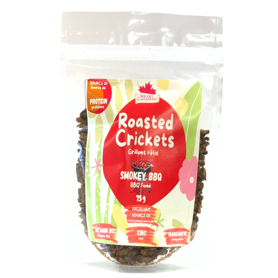 Smokey BBQ Roasted Crickets