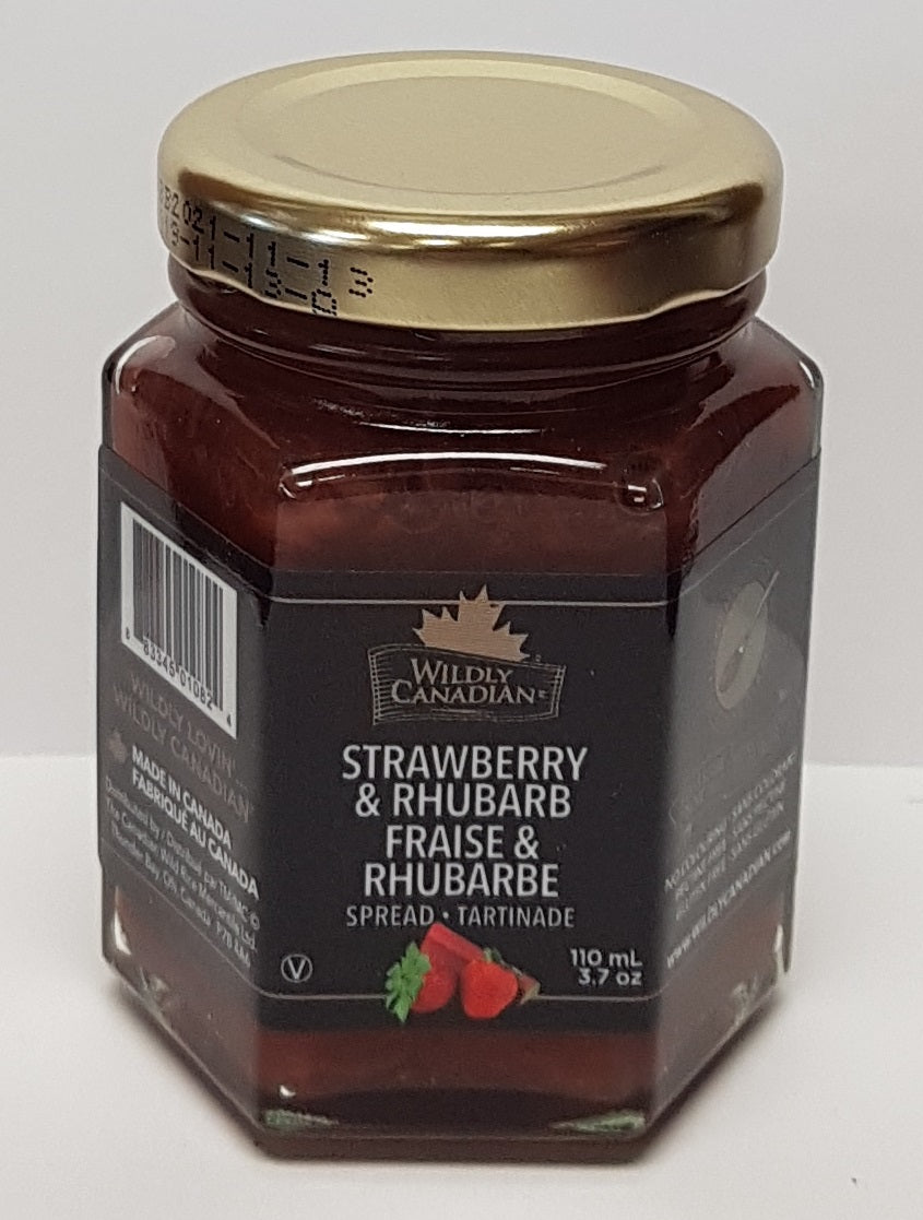 Strawberry and Rhubarb Spread (Gift Size 110mL)