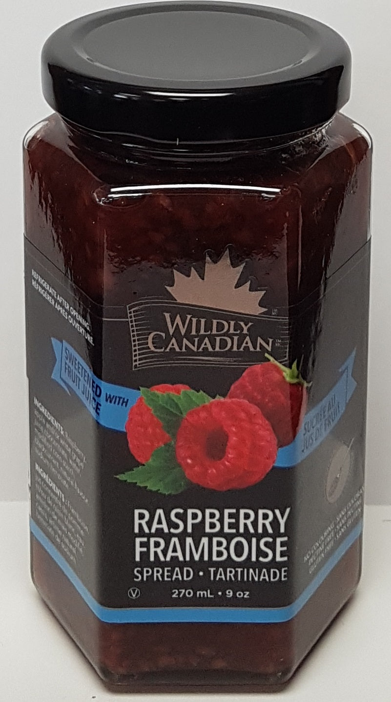 Raspberry Spread (sweetened with real fruit juice)