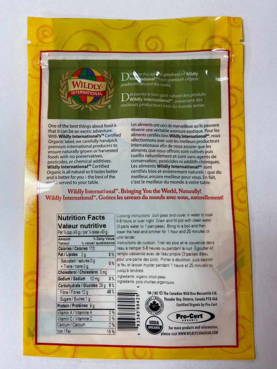 Organic Chick Peas